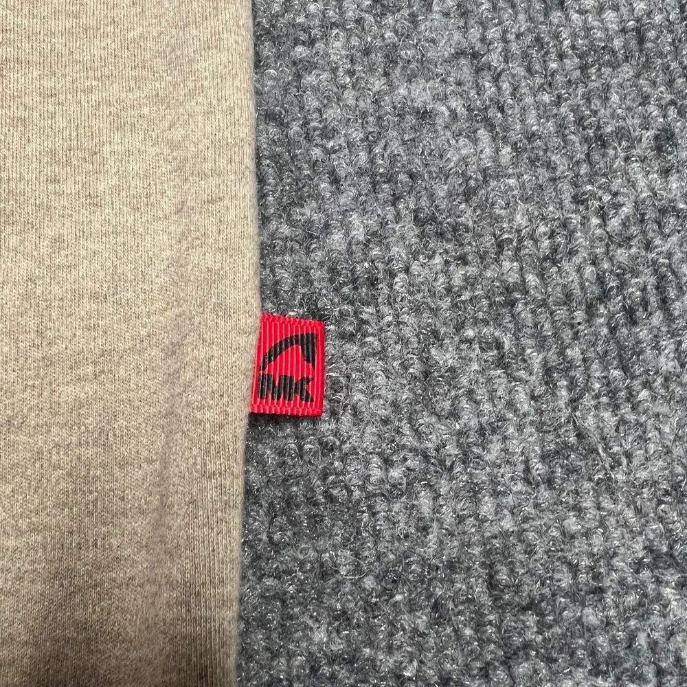 Mountain Khakis Men's Medium‎ Tan Heathered Cotton Quarter Zip Pullover Sweater